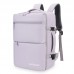 Рюкзак для ноутбука с отделением для обуви и расширением (лавандовый)